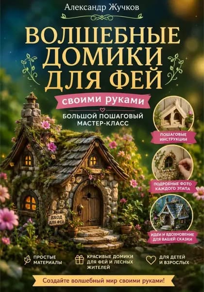 Волшебные домики для фей своими руками. Большой пошаговый мастер-класс | Жучков Александр | Электронная книга