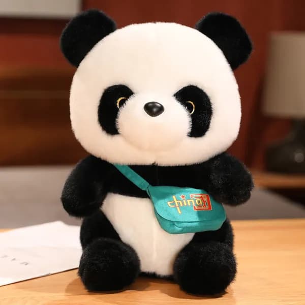Гигантская панда плюшевая игрушка, сувенирная кукла, подарок рэгдолл 10cm