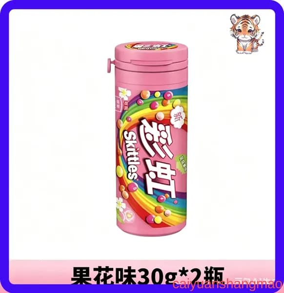 Сладости Skittles с необычным сочетанием цветов и фруктов в удобной упаковке