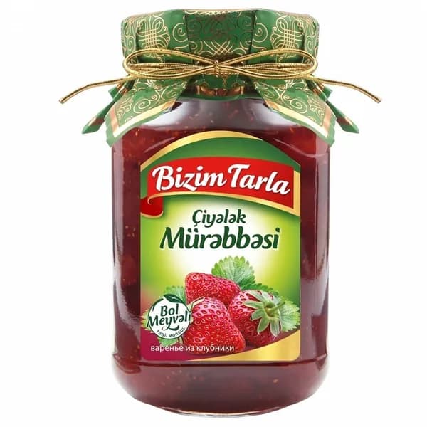 Варенье из клубники BIZIM TARLA, 400 гр.