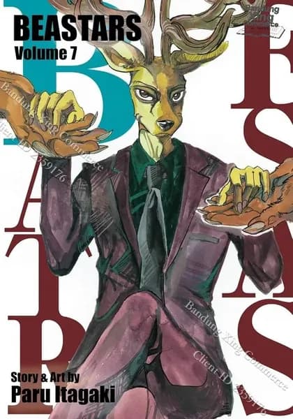 Beastars. Выдающиеся звери. Vol. 1-22. Манга (Paru Itagaki)