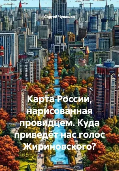 Карта России, нарисованная провидцем. Куда приведёт нас голос Жириновского? | Чувашов Сергей  | Электронная книга