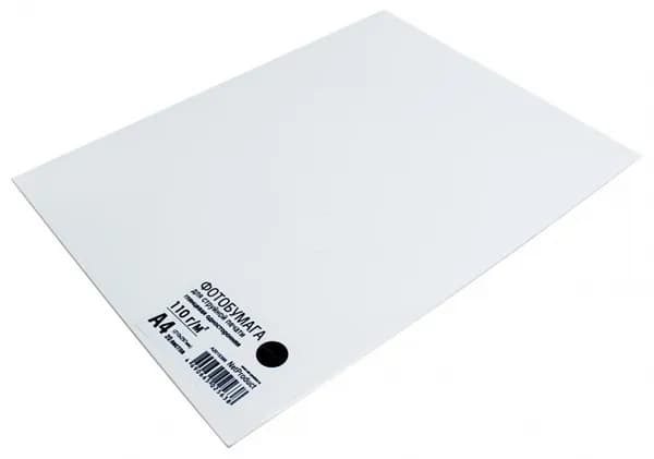 Фотобумага NetProduct глянцевая односторонняя, A4, 110 г/м2, 20 л.