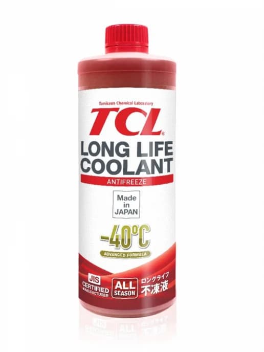 Антифриз LLC -40C красный, 1 л