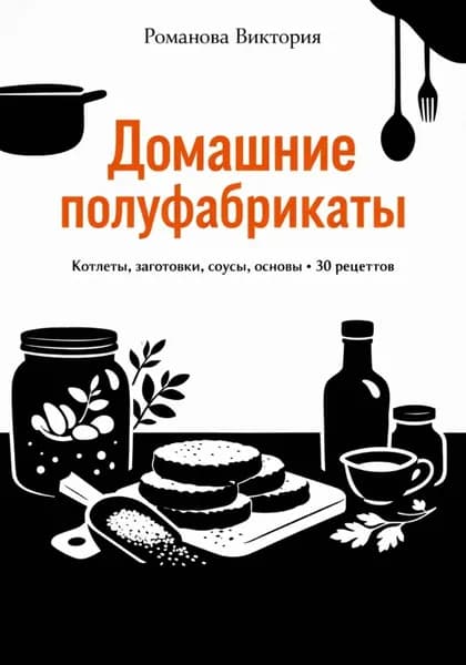 Домашние полуфабрикаты: котлеты, заготовки, соусы, основы | Романова Виктория | Электронная книга