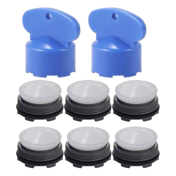 набор из 8 предметов, встроенный сетчатый фильтр-барботер для кухонного крана-24 комплекта
