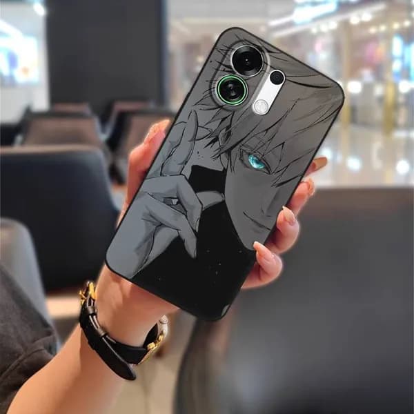 Чехол Lulumi для OPPO K13 Turbo/Pro, задняя крышка из ТПУ с мультяшным граффити, противоударный, милый и модный дизайн, чехол для телефона.