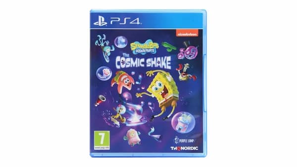 Игра PS4 Игра SpongeBob SquarePants: The Cosmic Shake (Диск) (PlayStation 4, PlayStation 5, Русская версия)