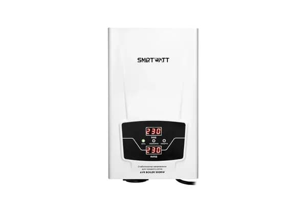 Стабилизатор напряжения для газового котла SMARTWATT AVR BOILER 500RW (140W - 260W, 500VA, 0.5 кВт, 50 Гц, розеток - 1,