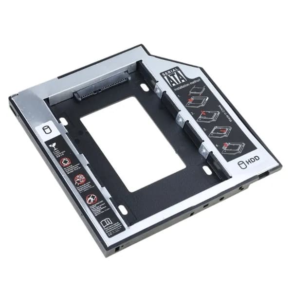 (1 шт.) Переходник для оптического привода ноутбука 9.5 мм (под 2.5" HDD)
