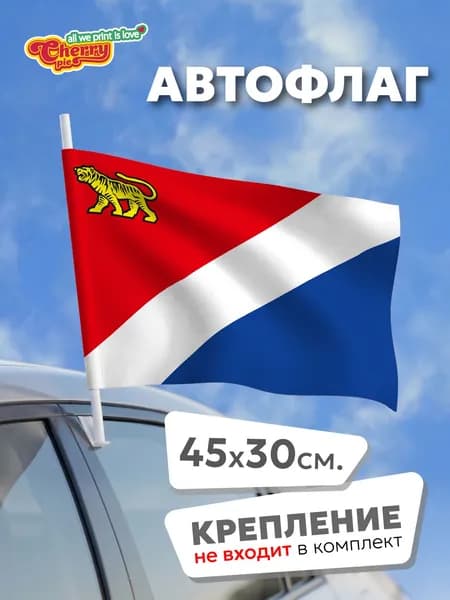 Флаг 45x30 Приморский край