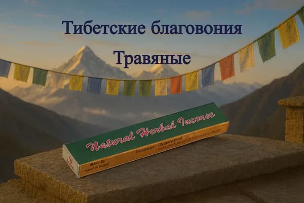 Тибетские благовония Травяное мини