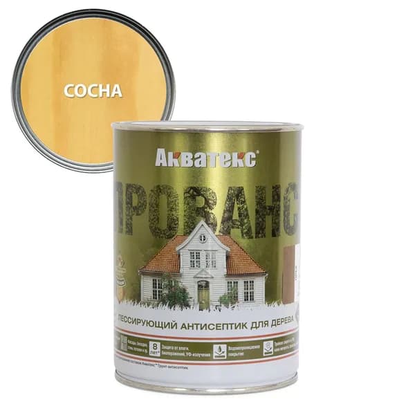 Пропитка декоративно-защитная, алкидная сосна 0,75 л