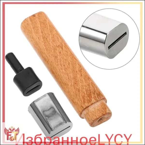 Эксклюзивная сменная рукоятка 11.70x2.30x1.80 см для кухонных принадлежностей изготавливается из модульных деревянных элементов
