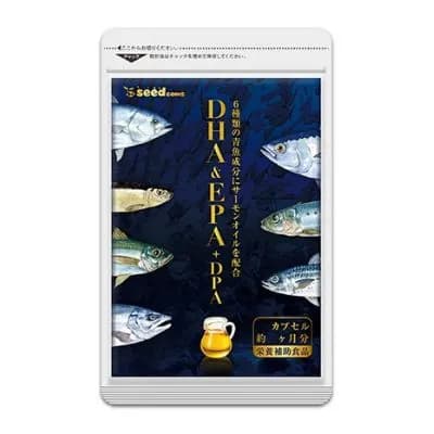 Омега 3 (DHA и EPA) +DPA, Seedcoms (Япония) на 30 дней