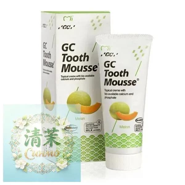Зубной гель Тус Мусс (Tooth Mousse), для снижения чувствительности, 40г, Дыня,