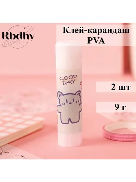 Клей канцелярский Карандашдля скрапбукинга 2 шт./ 9.04 г.