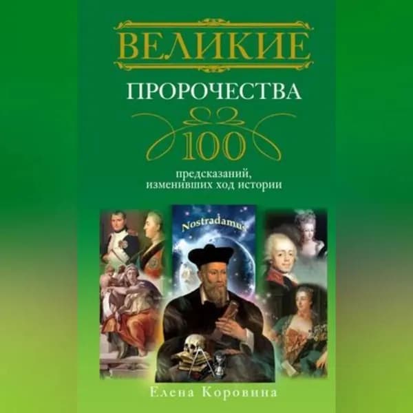 Великие пророчества. 100 предсказаний, изменивших ход истории | Коровина Елена Анатольевна | Электронная аудиокнига
