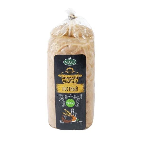 Холодец вегетарианский вегетарианский Вего, 400г / 100% растительный продукт без мяса / подходит для веганов