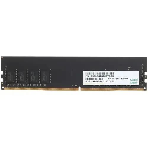 Apacer Оперативная память EL.08G21.GSH DDR4, 3200 МГц, 1 x 8 ГБ (EL.08G21.GSH)