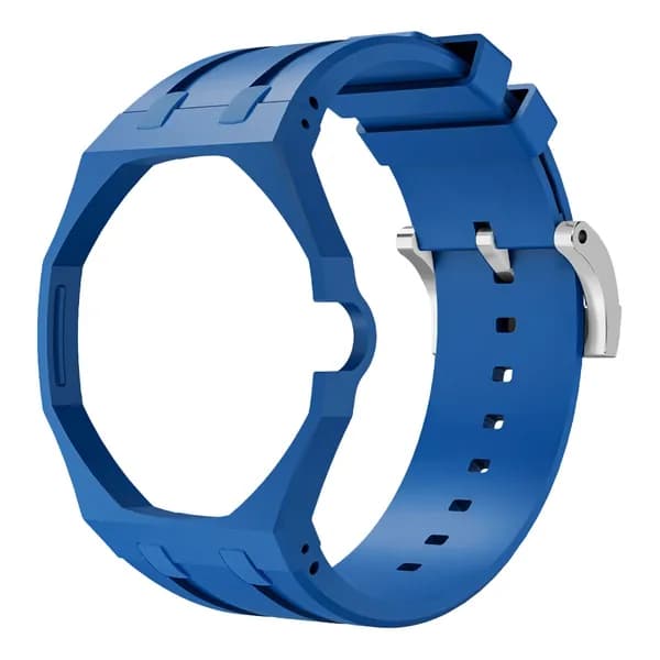 Чехол из биокерамики и силиконовый ремешок для часов Swatch Royal Pop