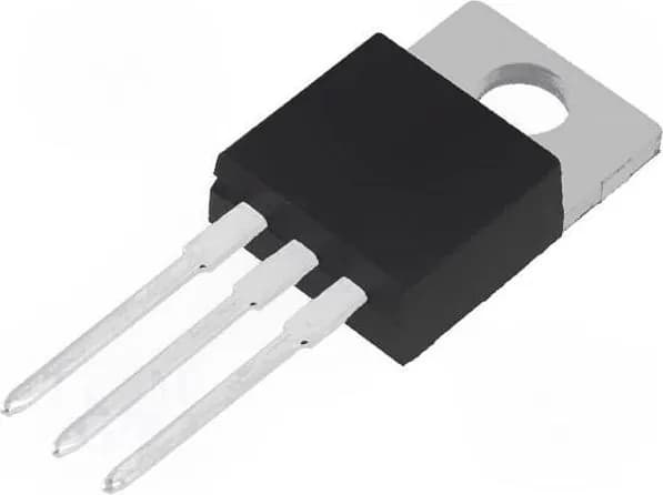 Стабилизатор напряжения STMicroelectronics L7808CV нерегулируемый 8 В 1 5 А TO220 THT черный 1 шт