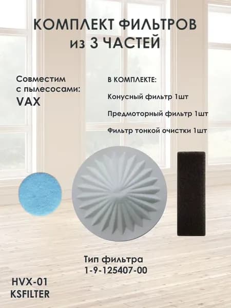 Набор фильтров для пылесосов VAX