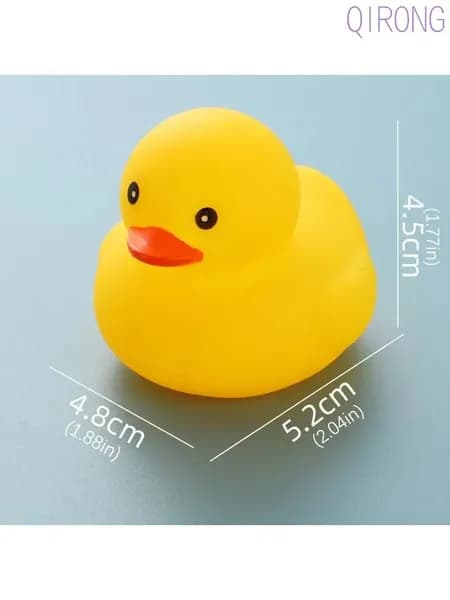 Виниловая цветная желтая утка игрушки для купания воды