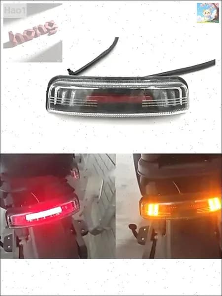 Задний фонарь с поворотниками (12V 48V 60V ), для citycoco электросамоката / электровелосипедов