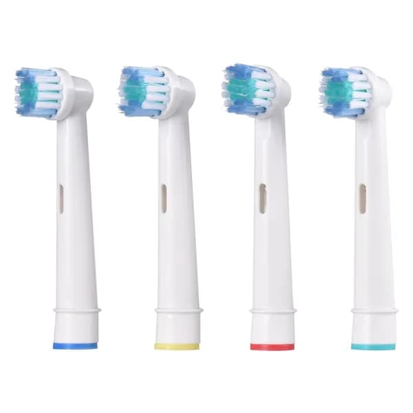 4 сменные насадки для электрической щётки Oral B: бережный уход за чувствительными дёснами