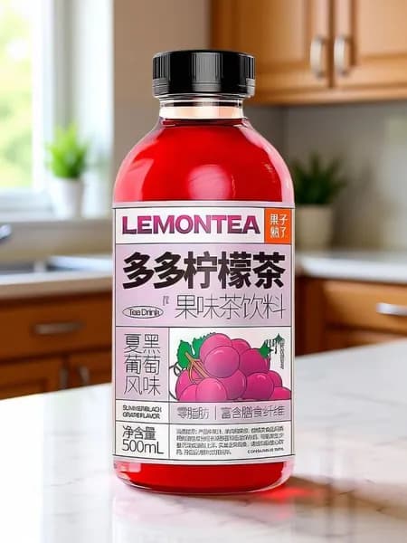 Чайный напиток со вкусом черного винограда Lemontea 500 мл, Китай