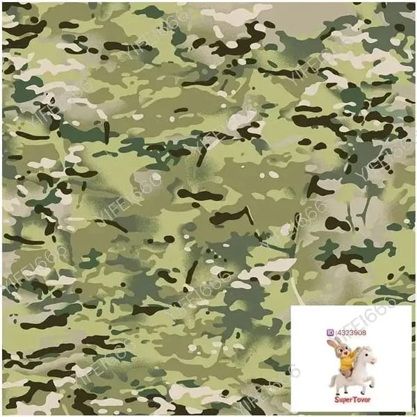 Лист Kydex MicroCamo 300x200x1.5 мм для изготовления кобур, термоформовка (1 шт)