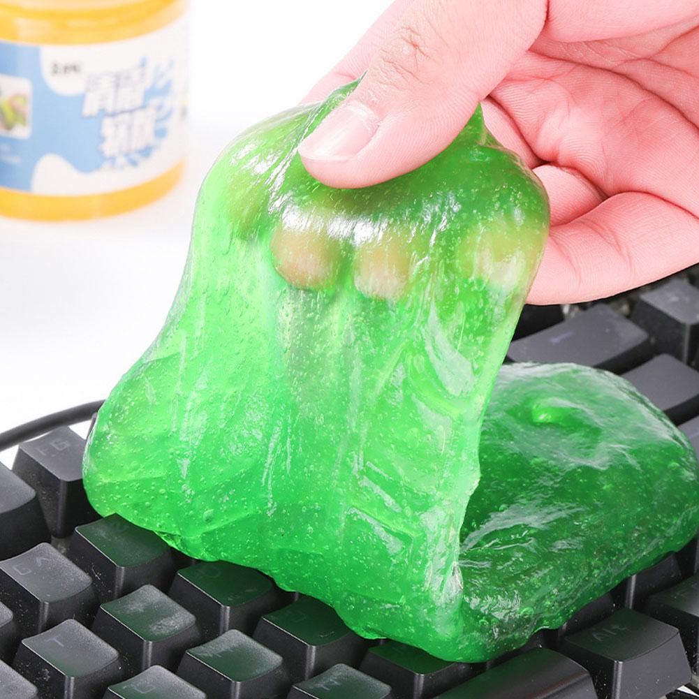 Очиститель салона Magic Cleaner гель лизун слайм для сухой уборки пластика автомобиля, чистящее средство для ухода за машиной