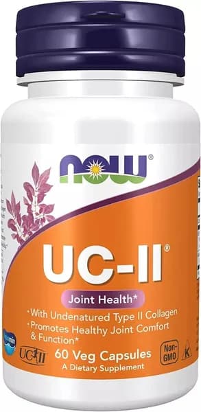 Для суставов и связок NOW UC-II Type II Collagen 40mg 60 vcaps