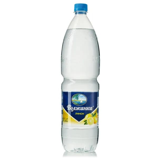 Вода Волжанка с лимоном негазированная, 1.5л - 6 шт.
