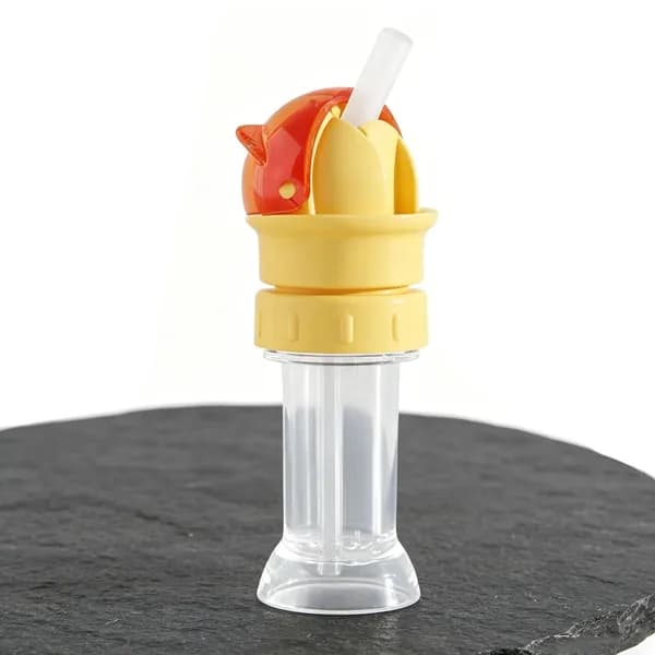 Адаптер для бутылок с силиконовой соломинкой, 2,8 и 3,5 см