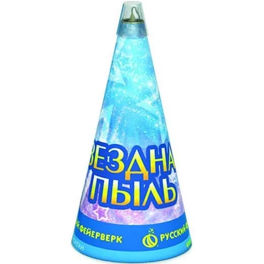 Фонтан пиротехнический "Звёздная пыль" 4 шт, 35 секунд, 1 метр, Русский фейерверк, P4066