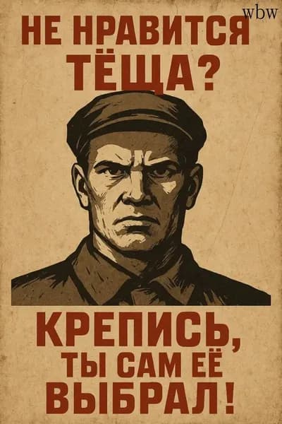 Советский ретро-плакат, украшающий картину (20х30см)