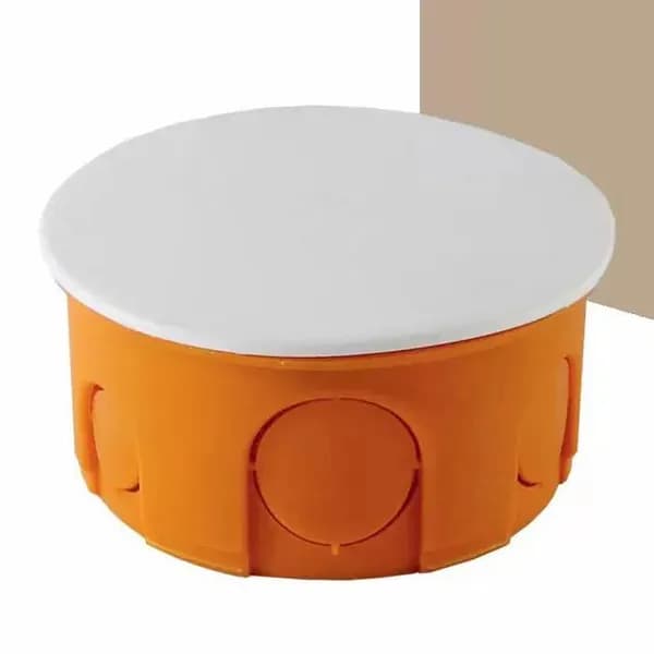 Распаячная коробка СП D80х40мм, крышка, IP20, TDM (SQ1402-1007) 1 шт
