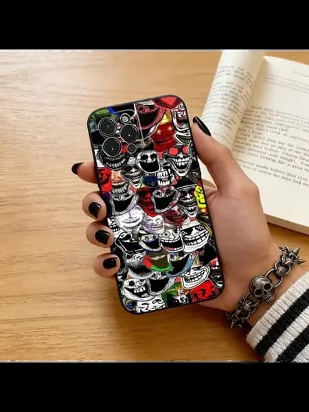 Чехол для телефона с забавным мемом T-Troll Face для iPhone
