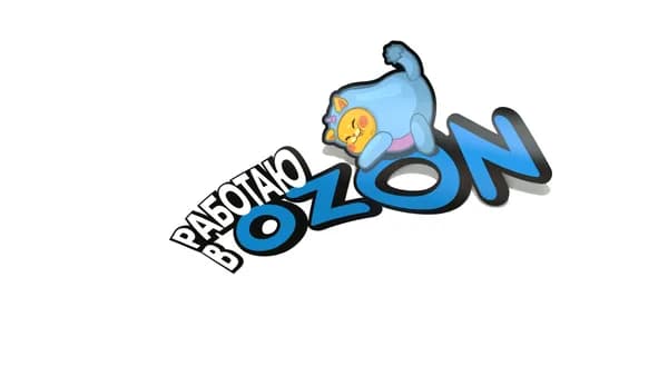 Автомобильный стикер Ozon "Кот", 35 см