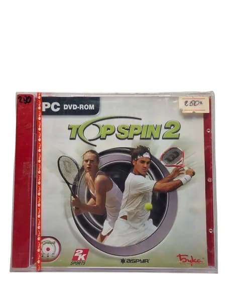Игра для компьютера: Top Spin 2 pc диск новый лицензия