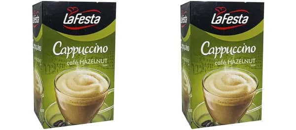 La Festa Каппучино Ореховый 10 пакетиков по 12 ,5 г, 2 уп