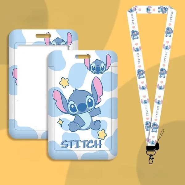 Бейдж Для Пропуска Чехол Для Карты Стич / Lilo&Stitch