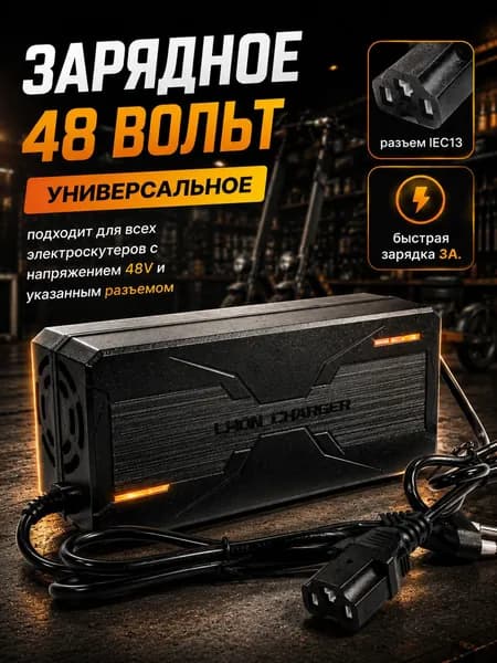 Зарядное устройство для электроскутера, ситикоко (54.6v 3А)