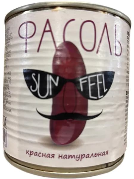 Фасоль красная 425мл SUNFEEL Россия