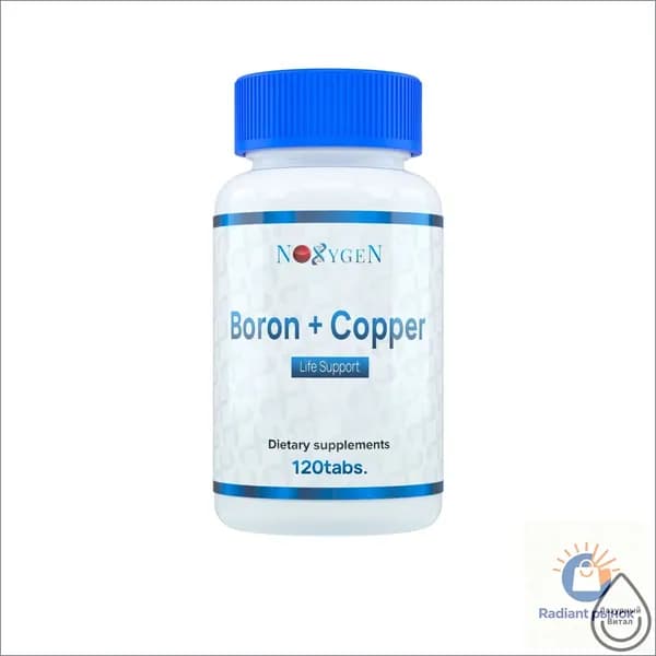 Noxygen Boron + Copper 120 табл. (бор медь) здоровье костей, кожи, суставов, волос и ногтей.