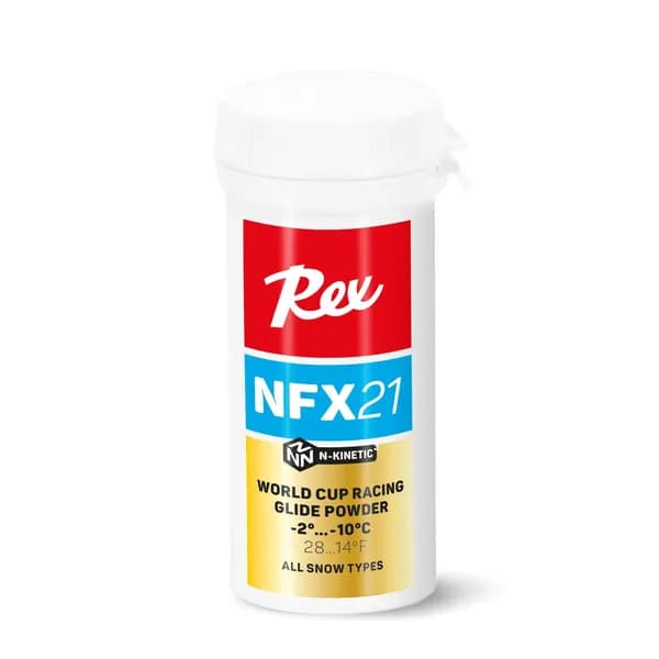 Rex Воск в порошковой форме без фтора NFX 21 Blue N-kinetic Powder 20gr