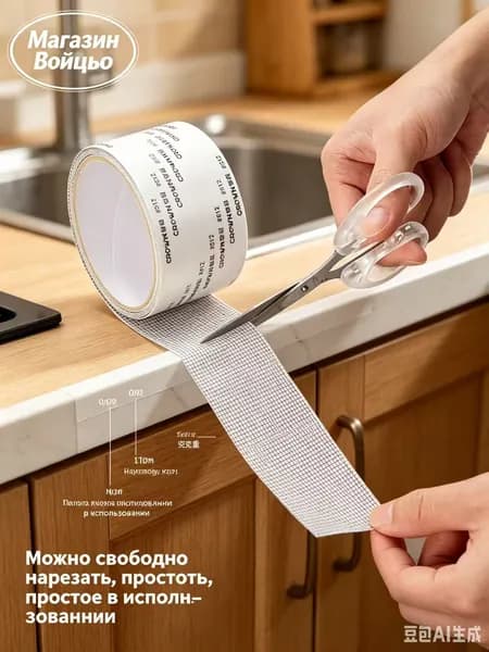 Пленка самоклеящаяся, длина: 200 см, ширина: 10 см