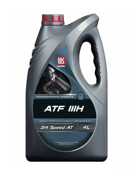 Масло для АКПП и ГУР ATF IIIH полусинтетическое, 4 л